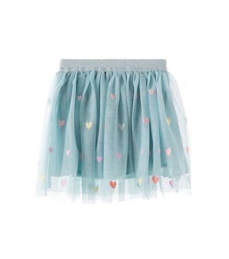 Bestickter Rock aus Tüll | Stella McCartney Kids