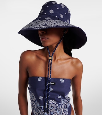 Bandana cotton bucket hat | Miu Miu