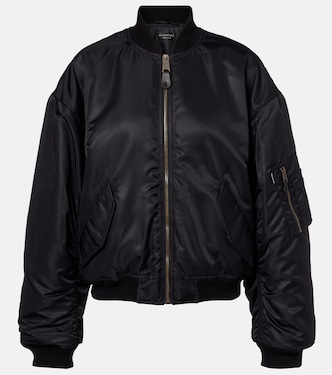 Chaqueta bomber Standard de satén técnico | Balenciaga