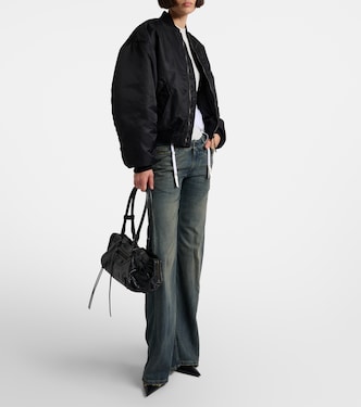 Standard technical satin bomber jacket | Balenciaga