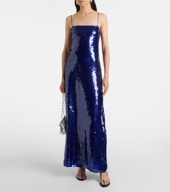 Maxikleid mit Pailletten | Rotate