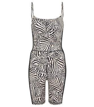 Jumpsuit Spin a stampa zebra | The Upside