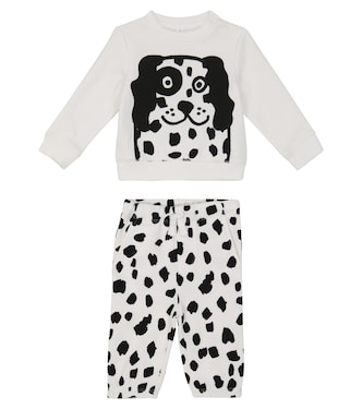Baby - Tuta in cotone con stampa | Stella McCartney Kids