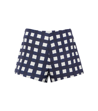 Shorts Limao in misto seta a quadri | Jacquemus