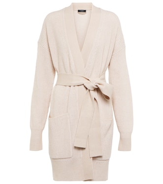 Cotton, wool and cashmere cardigan | Joseph