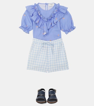Linley ruffle-trimmed top | Paade Mode