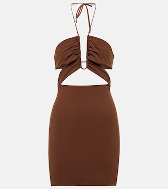 Halterneck minidress | Nensi Dojaka