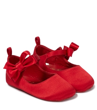 Baby - Ballerine Lou Babe in raso | Christian Louboutin Kids