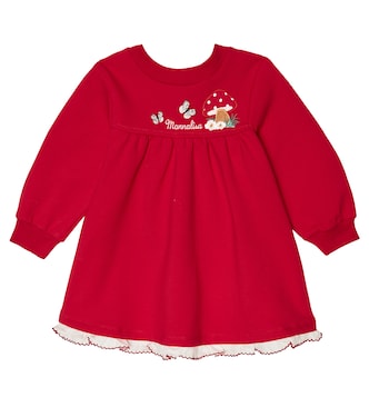 Bebé - vestido en jersey de algodón | Monnalisa
