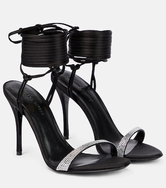 Sandali in pelle con cristalli | Magda Butrym