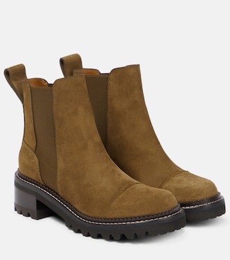 Mallory suede Chelsea boots | See By Chloé