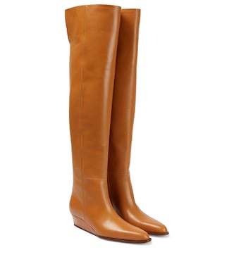 Fiona knee-high leather boots | Victoria Beckham