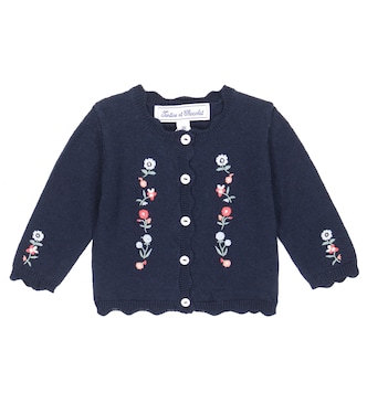 Baby - Cardigan in misto cotone con stampa | Tartine et Chocolat