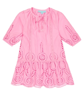 Baby Ashley embroidered cotton minidress | Melissa Odabash Kids