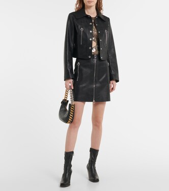 Hemdjacke aus Lederimitat | Stella McCartney