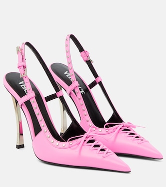 Salones de piel destalonados | Versace