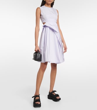 Seero cutout cotton minidress | Cecilie Bahnsen