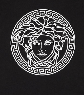 T-Shirt aus Baumwoll-Jersey | Versace Kids