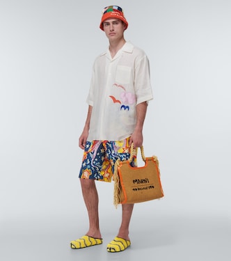 x No Vacancy Inn woven mules | Marni