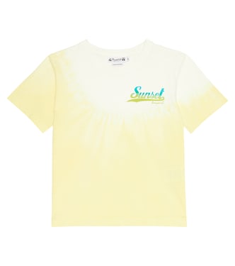 T-Shirt Cian aus Baumwoll-Jersey | Bonpoint