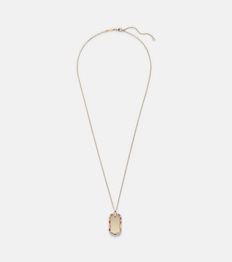 Halskette aus 18kt Gelbgold mit Saphiren | Suzanne Kalan