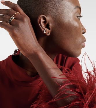Bague Nadima Glimmer en or 14 ct, quartz et diamants | Suzanne Kalan