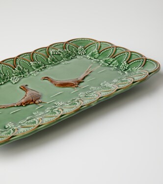 Bosque Pheasant platter | Bordallo Pinheiro