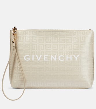 Logo coated canvas pouch | Givenchy