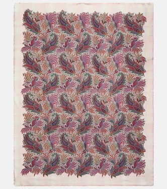 Paisley and tartan wool throw | Etro
