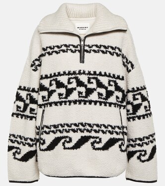 Marner printed fleece sweater  | Marant Etoile