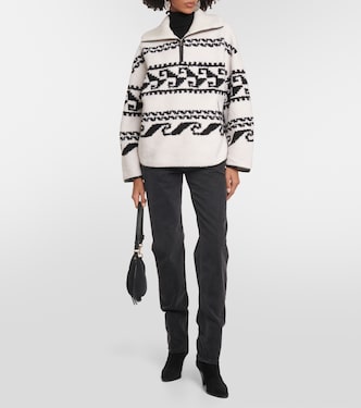 Jersey Marner de forro polar estampado | Marant Etoile