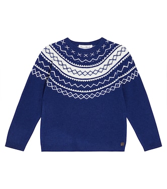 Pullover in jacquard di lana | Tartine et Chocolat