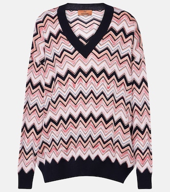 Jersey oversized en zigzag | Missoni