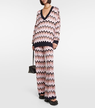 Jersey oversized en zigzag | Missoni