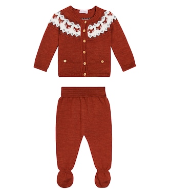 Baby - Giacca e pantaloni in lana | La Coqueta