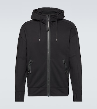 Goggle cotton fleece hoodie | C.P. Company