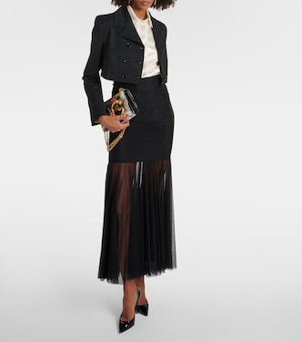 Paneled silk shirt | Dolce&Gabbana