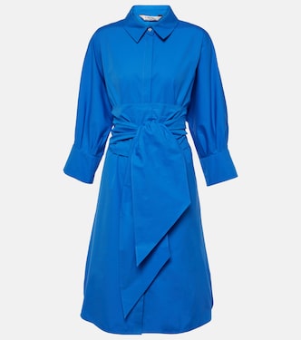 Vestido camisero de popelín de algodón | 'S Max Mara