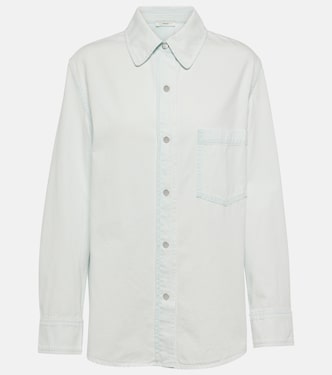 Sombrecamisa de sarga de algodón | Vince