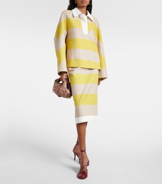 Top in misto cotone a righe | Dries Van Noten