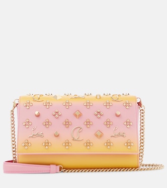 Verzierte Clutch Paloma aus Leder | Christian Louboutin