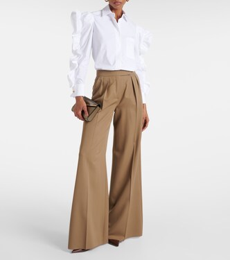 Camisa Pleiadi de popelín de algodón | Max Mara