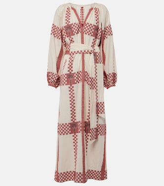 Printed cotton midi dress | Johanna Ortiz