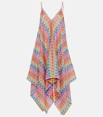 Maxikleid aus Häkelstrick | Missoni