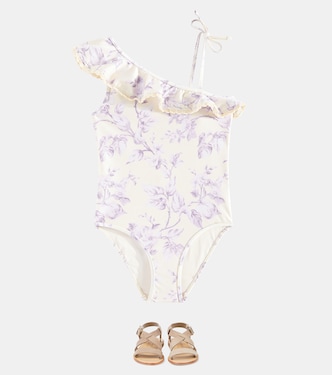 Maillot de bain Halliday à fleurs | Zimmermann Kids