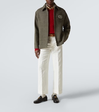 Giacca VLogo Signature in lana e cotone | Valentino