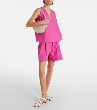 Shorts Zurich in popeline di cotone | Asceno