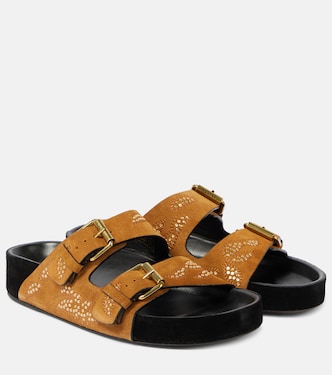Sandali Lennyo in suede con borchie | Isabel Marant