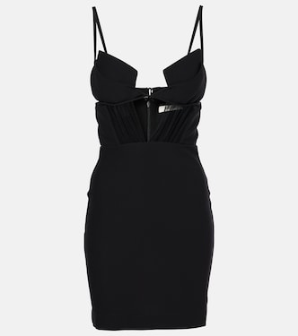 Minikleid aus Crêpe | Nensi Dojaka