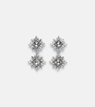 Ohrringe aus 18kt Weißgold mit Diamanten | Suzanne Kalan